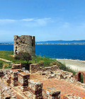 Turismo costero, relax y arqueología bizantina